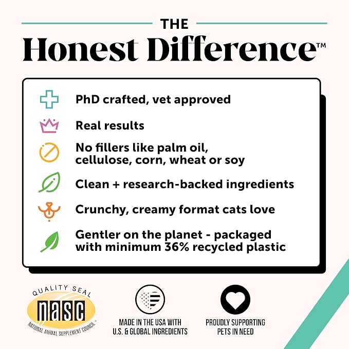 Fresh Breath Dental Bites for Cats – Crunchy & Creamy Cat Dental Treats for Fresh Breath, Tartar & Plaque Control – Dual-Texture Cat Oral Care Bites for Bright Teeth & Healthy Gums – 90 Day Supply
