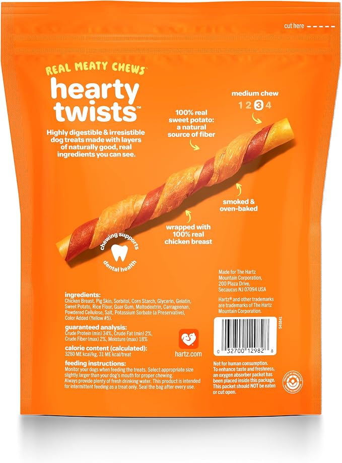 Oinkies Chickentastic Hearty Twists, 24 Count