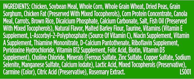 Nutrish Real Chicken & Veggies Recipe Whole Health Blend Dry Dog Food, 40 lb. Bag, Packaging May Vary (Rachael Ray)