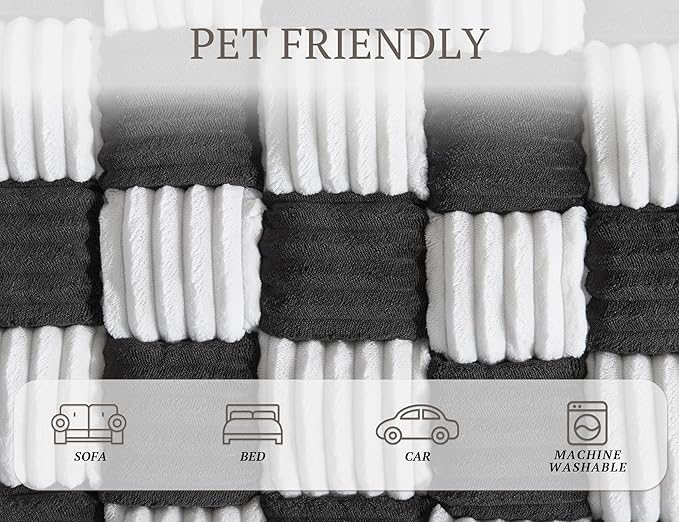 Couch Cushion Cover for dogs Sofa Cover Washable Pet Love Seat Couch Covers for Sofa Slipcovers Couch Protector Blanket for Dogs Sofa Cushion Covers for Pets Washable Pad Black 70x70cm/27.6x27.6in