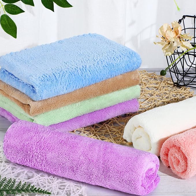 48 Pcs 24 Pcs Guinea Pig Fleece Bedding Blankets Bulk Washable Small Animal Fleece Cage Liners Pet Wash Cloth Sleeping Mat Cover for Hamster Chinchilla Rabbit Hedgehog (14 x 30 Inch,Multicolor)