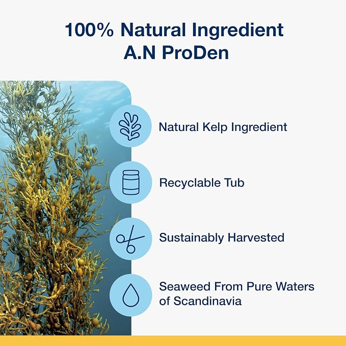 ProDen PlaqueOff Soft Chews with Natural Kelp - for Large & Giant Breed Dogs - Supports Normal, Healthy Teeth, Gums, and Breath Odor in Dogs - 90 Soft Chews