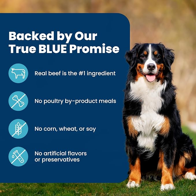 Blue Buffalo Life Protection Formula Beef & Brown Rice Adult Dry Dog Food, Supports Immunity with Antioxidant-Rich LifeSource Bits, Promotes Healthy Muscle Development, Skin & Coat Health, 34 lbs.