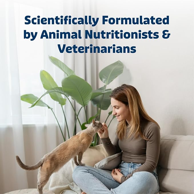 Blue Buffalo Bursts Savory Seafood Crunchy & Creamy Cat Treats, Great for Training, Real Salmon Natural Cat Treats Enhanced with Vitamins, Minerals & Other Nutrients, Tub 12 oz.
