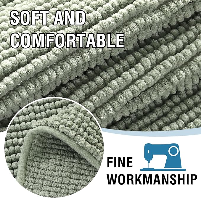H.VERSAILTEX Plush Chenille Dog Bed Cover Thick Soft Loveseat Cover for 2 Cushion Couch Anti Slip Couch Cover Furniture Protector for Dog, Pet, Cat (35" x 62", Sea Foam)