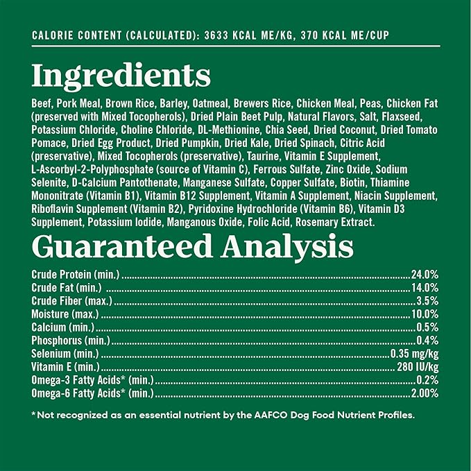 Nutro Natural Choice Dry Dog Food, Adult Dog Food Dry Beef and Brown Rice Recipe, 28 lbs.