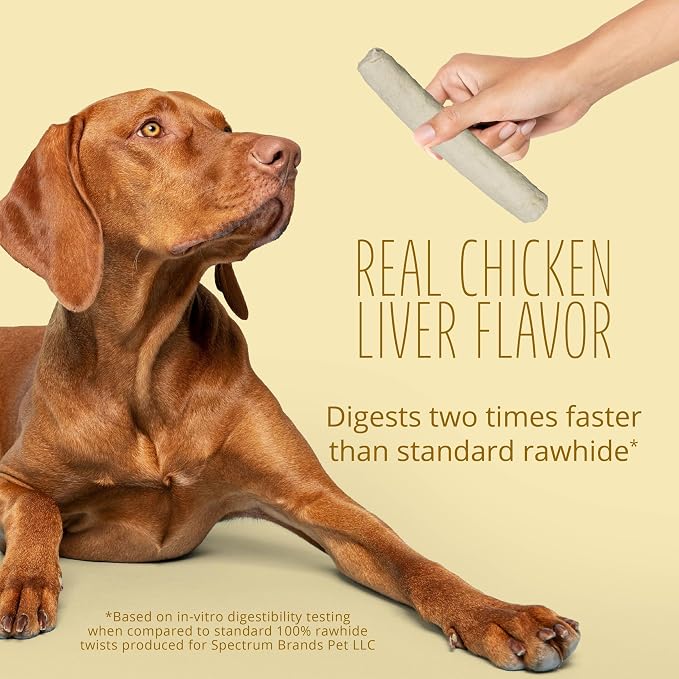Better Belly Highly Digestible Rawhide Large Roll ChewS, 3 Count (Pack of 1)