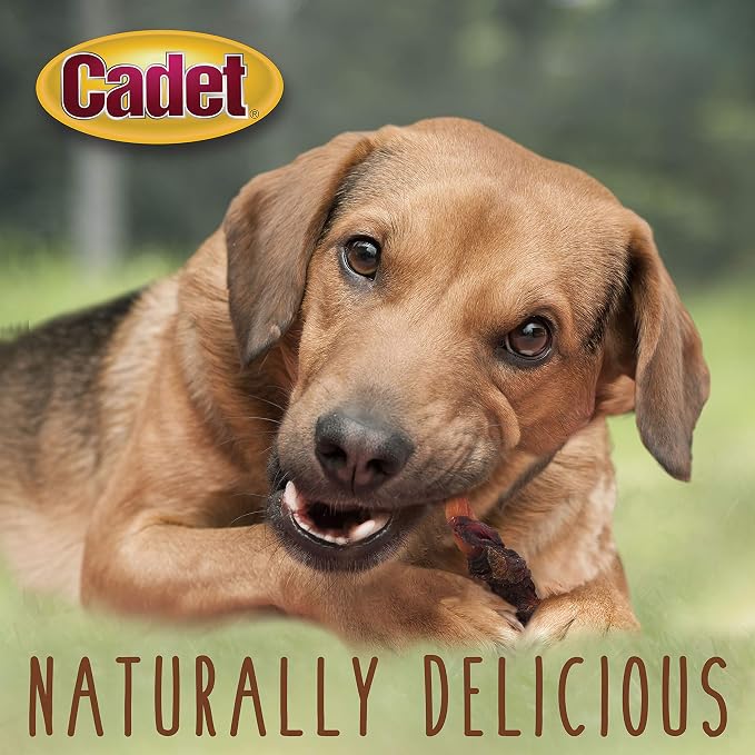 Cadet Gourmet Sweet Potato & Duck Dog Treats Wraps - Healthy & Natural Sweet Potato & Duck Dog Training Treats for Small & Large Breeds - Inspected & Tested in USA (28 oz.)