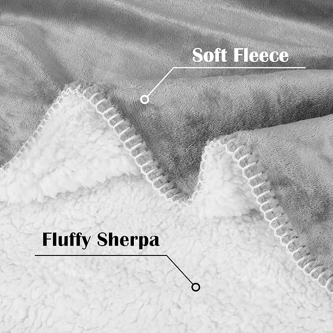 Kritter Planet Waterproof Small Dog Blanket, Soft Puppy Blanket,Washable Furniture Protector, Dog Blanket for Car,Reversible Sherpa Fleece Couch Cover for Small Pets
