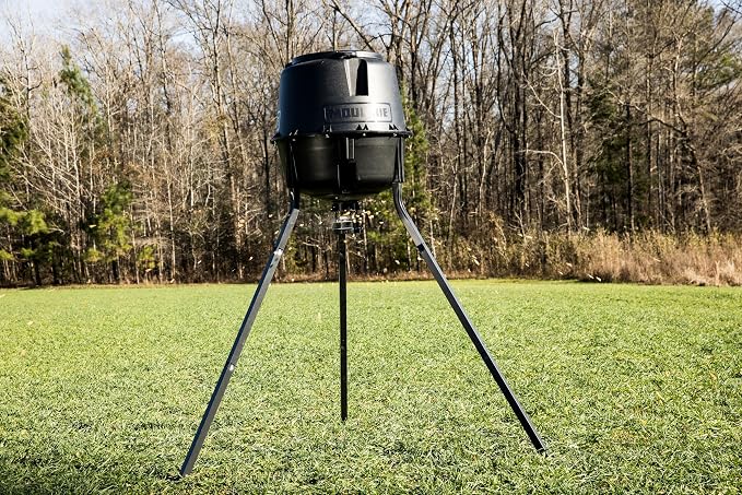 Moultrie 200 Lb Deer Feeder Standard - Bluetooth App Control, Pairs with Edge 3 for Full Remote Access, No Subscription