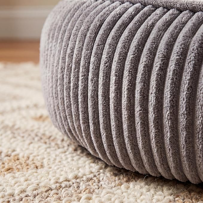 Calming Dog Bed for Medium Dogs 26"x19" - Orthopedic Washable Pet Bed with Anti-Slip Bottom, Indoor Soft Cat Bed with Removable Cover (Sky Blue)