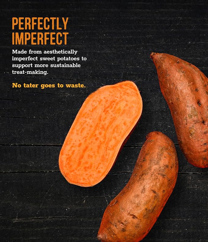 Wholesome Pride Healthy Sweet Potato Fries – Sensitive Stomach Dog Treats, No Preservatives, Single-Ingredient, No Grain, 32 oz