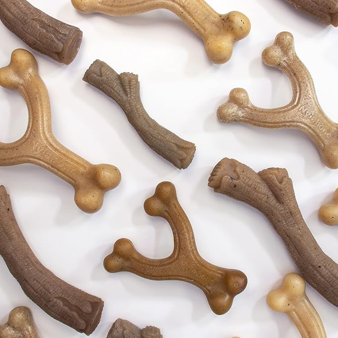 Nylabone Gourmet Style Stick Strong Chew Toy for Dogs, Peanut Butter Flavor, X-Large - 50+ lbs, 1 Count