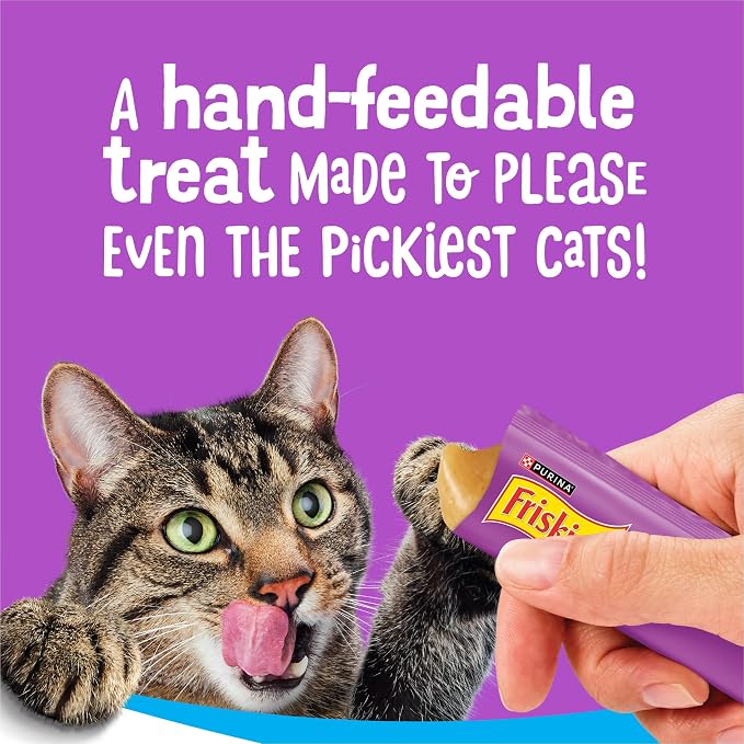 Purina Friskies Lil’ Lickables with Tuna Lickable Cat Treats - 16 oz (Pack of 32)