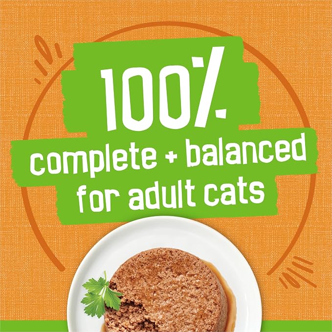 Friskies Purina Wet Cat Food Pate, Liver and Chicken Dinner - 5.5 oz. Cans (Pack of 48)