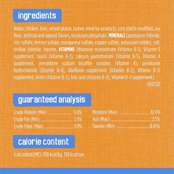 Friskies Purina Shreds with Chicken in Wet Cat Food Gravy - 5.5 oz. Cans (Pack of 48)