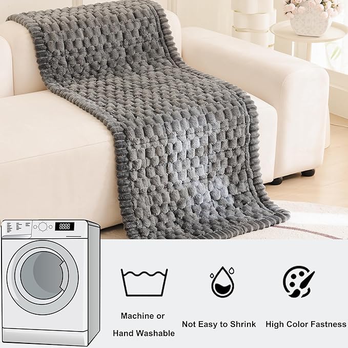 Mivnue Pet Couch Cover Dogs Washable Sofa Protector Non Slip Fuzzy Couch Pads Pet Friendly Dog Mat for Couches and Sofas