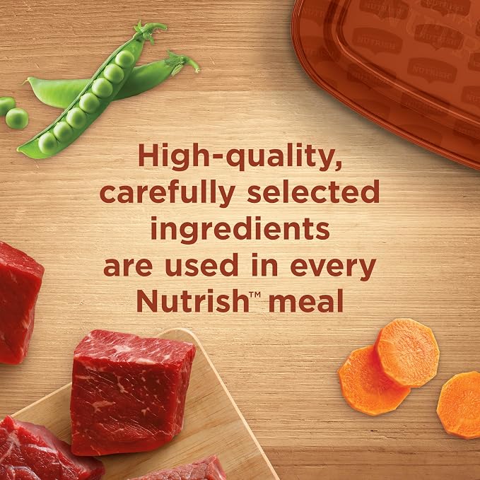 Nutrish Rachael Ray Savory Favorites Wet Dog Food Variety Pack, 8 oz. Tubs (Pack of 6)