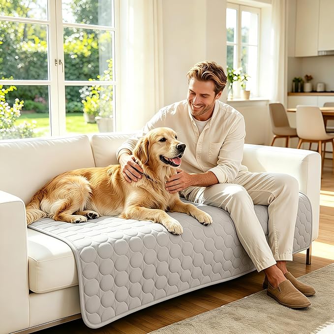 Dog Cooling Mat Arc-Chill Cooling Dog Bed Mats, Q-Max>0.4 Washable Pet Cooling Pad Breathable Cooling Mat for Dogs & Cats Indoor & Outdoor Car Seats