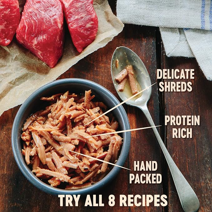 Wellness CORE Signature Selects Shredded Adult Wet Cat Food,Natural,Protein-Rich,Grain Free,5.3 Ounce (Chicken & Chicken Liver),(Pack of 24)