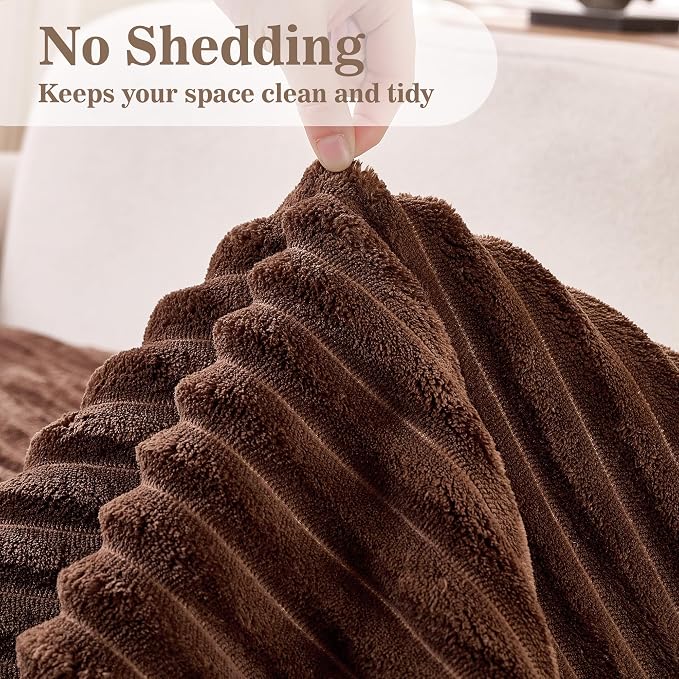 MYSKY HOME 100% Waterproof Couch Cover, Couch Covers for Dogs Washable, Non Slip Couch Covers for 3 Cushion Sofa Pet Friendly, Sofa Covers Slipcovers Furniture Protector Dog Bed Cover, Brown35 x82.7