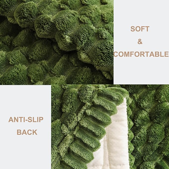 Mivnue Pet Couch Cover Dogs Washable Sofa Protector Non Slip Fuzzy Couch Pads Pet Friendly Dog Mat for Couches and Sofas