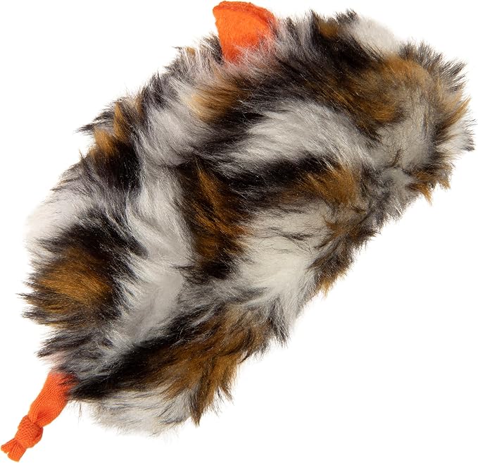 Instincts by SmartyKat 2-Pack Mouse 'N Mate Plush Refillable Cat Toys w/HappyNip Tube (Catnip & Silvervine) - Multicolor, 2-Pack