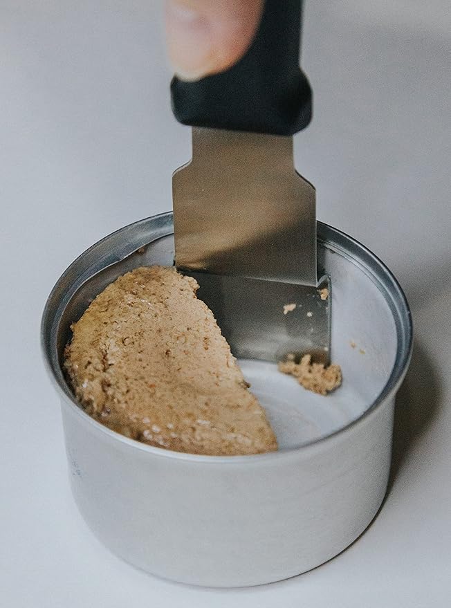 for Pets - Premium Stainless Steel Food Spatula for Easy Pet Feeding