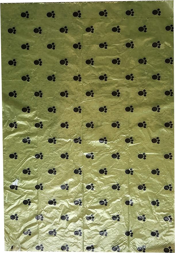 Biodegradable Dog Poop Bags, Extra Thick, Strong Poop Bags, 20 Bags Per Roll. Measures 8.5 x 12.5 Inches (Qty: 40 Rolls = 800 Bags)