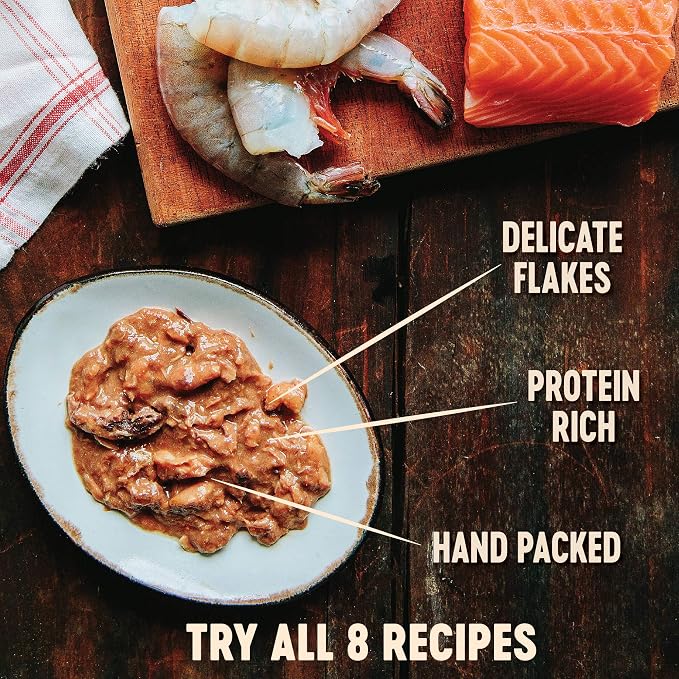 Wellness CORE Signature Selects Flaked Adult Wet Cat Food,Natural,Protein-Rich,Grain Free,2.8 Ounce (Skipjack Tuna & Shrimp),(Pack of 24)