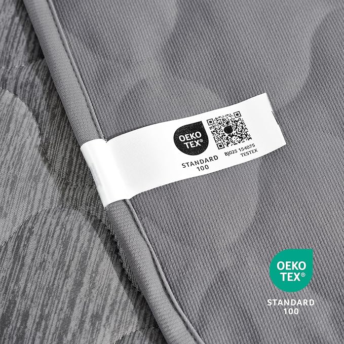 Cozy Bliss Deluxe Leakproof Cooling Blanket for Large Dogs Q-Max 0.5, Soft & Durable Washable Pet Cooling Mat for Hot Weather, Livingroom, Couch & Bed Protector for Cats, Charcoal Grey, 40"x60"