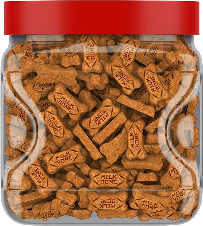 Milk-Bone Soft & Chewy Mini’s Dog Treats, Made with Real Chicken, 18 Ounce Canister