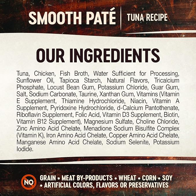 Wellness CORE Tiny Tasters Pate Adult Wet Cat Food, Natural, Protein Rich, Grain Free, Tuna Recipe, 1.75 oz, Pack of 12 Pouches