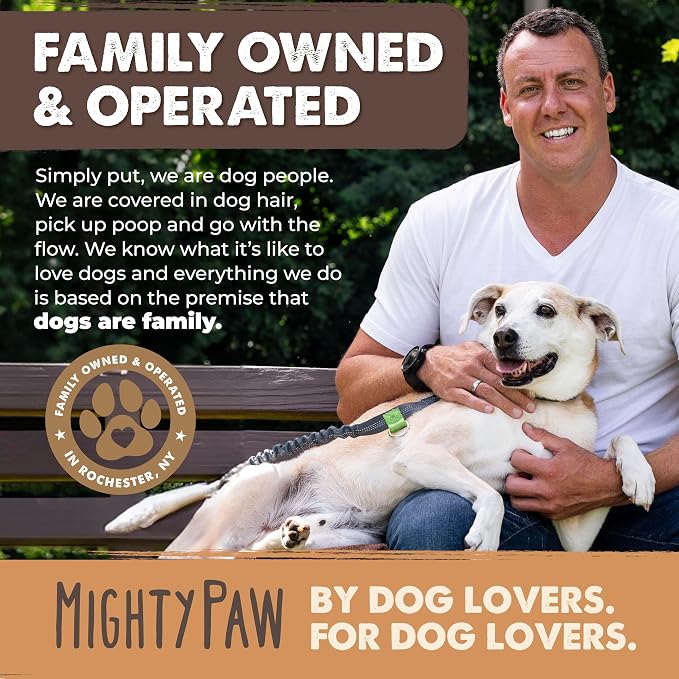 Mighty Paw Yak Cheese Puffs for Dogs - Crunchy All-Natural Pet Treats - Odorless Limited-Ingredient Chews for Puppies & Power-Chewers - Rich in Protein and Calcium - Easy to Chew (8 oz.)