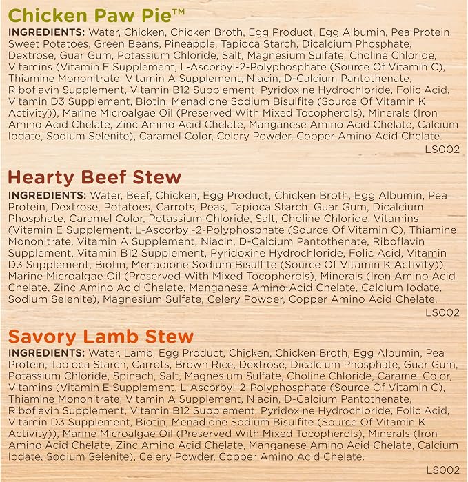 Nutrish Rachael Ray Savory Favorites Wet Dog Food Variety Pack, 8 oz. Tubs (Pack of 6)