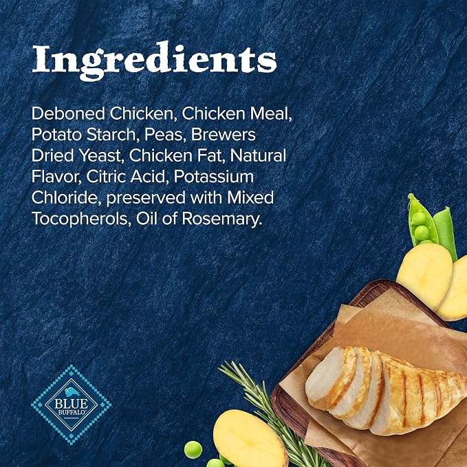 Blue Buffalo Wilderness Tasty Chicken Crunchy Cat Treats, Grain-Free Cat Treats, Real Chicken, Natural Ingredients, Enhanced with Vitamins, Minerals & Other Nutrients, Great for Training, Tub 12 oz.
