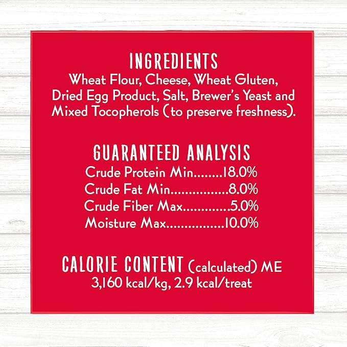 Charlee Bear Original Crunch Dog Treats, Cheese and Egg, 16 Ounce Resealable Bag, Low Calorie Training Treats for Dogs, Limited Ingredient, Healthy, Crunchy Dog Snacks, Made in USA (Pack of 2)